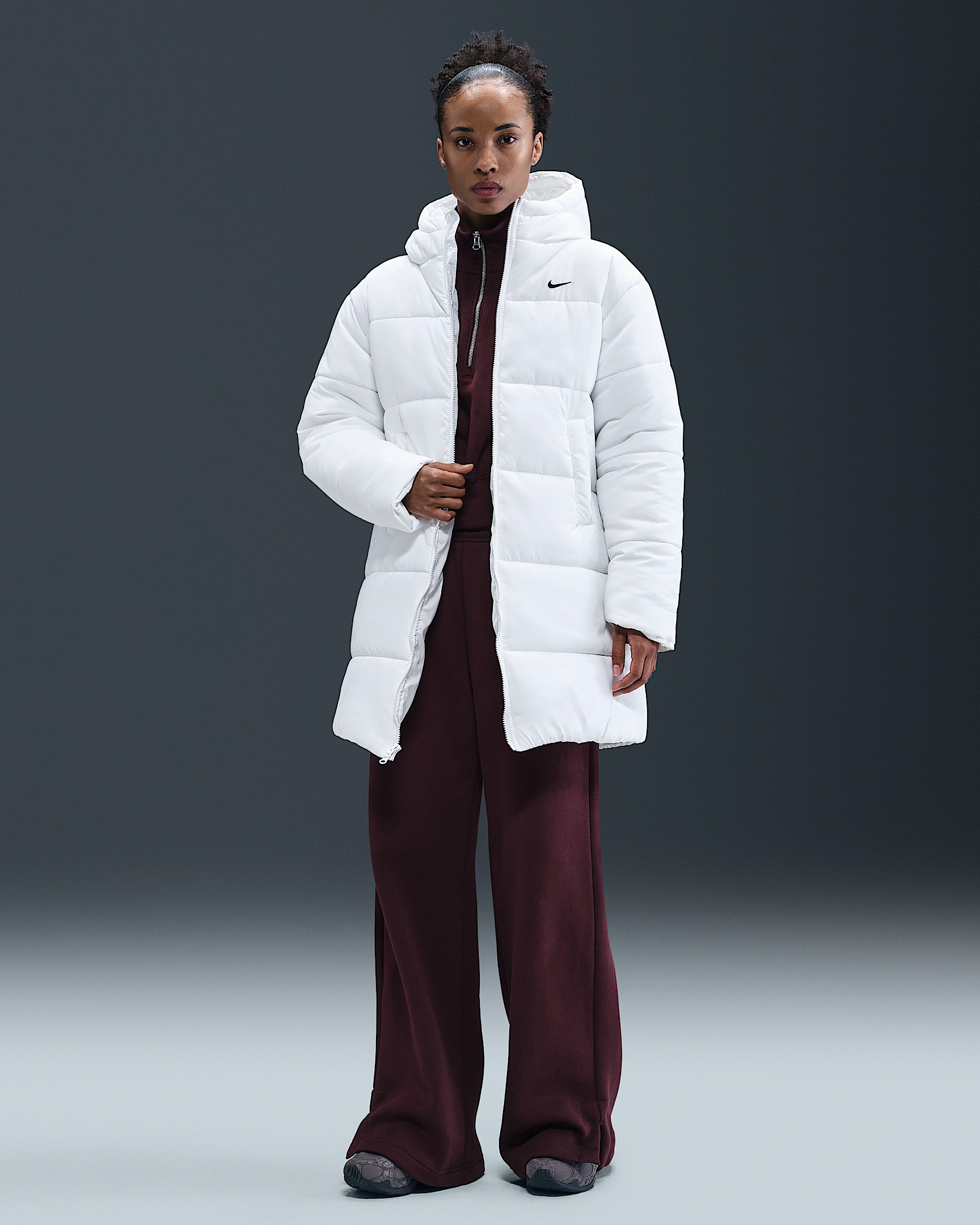 Nike Sportswear Classic Women's Therma-FIT Loose Hooded Parka - 4