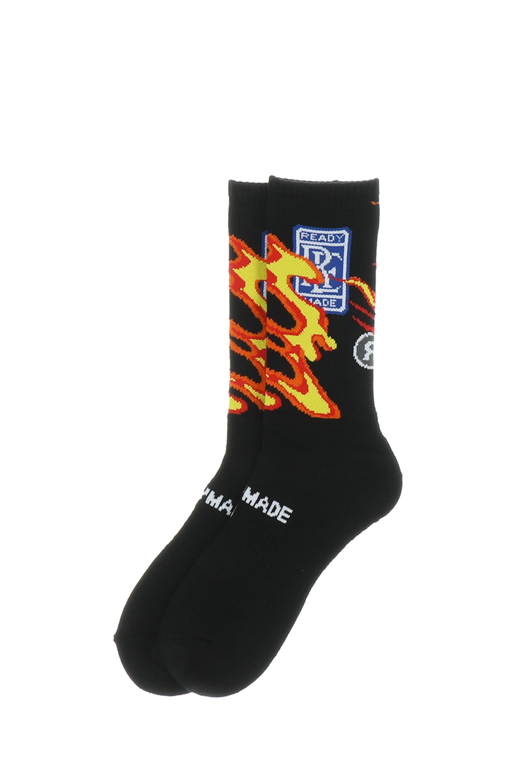 3P CREW SOCKS / BLK - 3