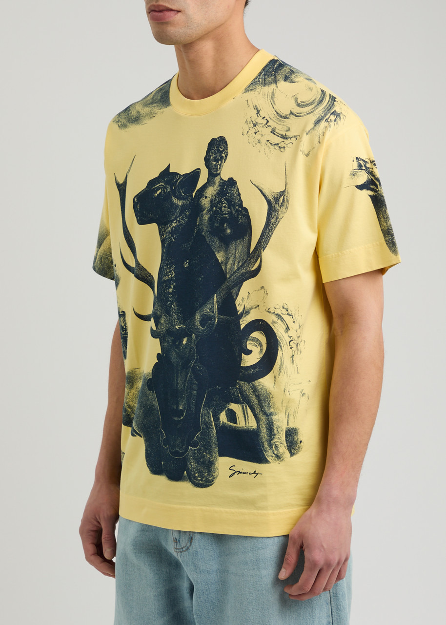 Givenchy Printed Cotton T-shirt - 2