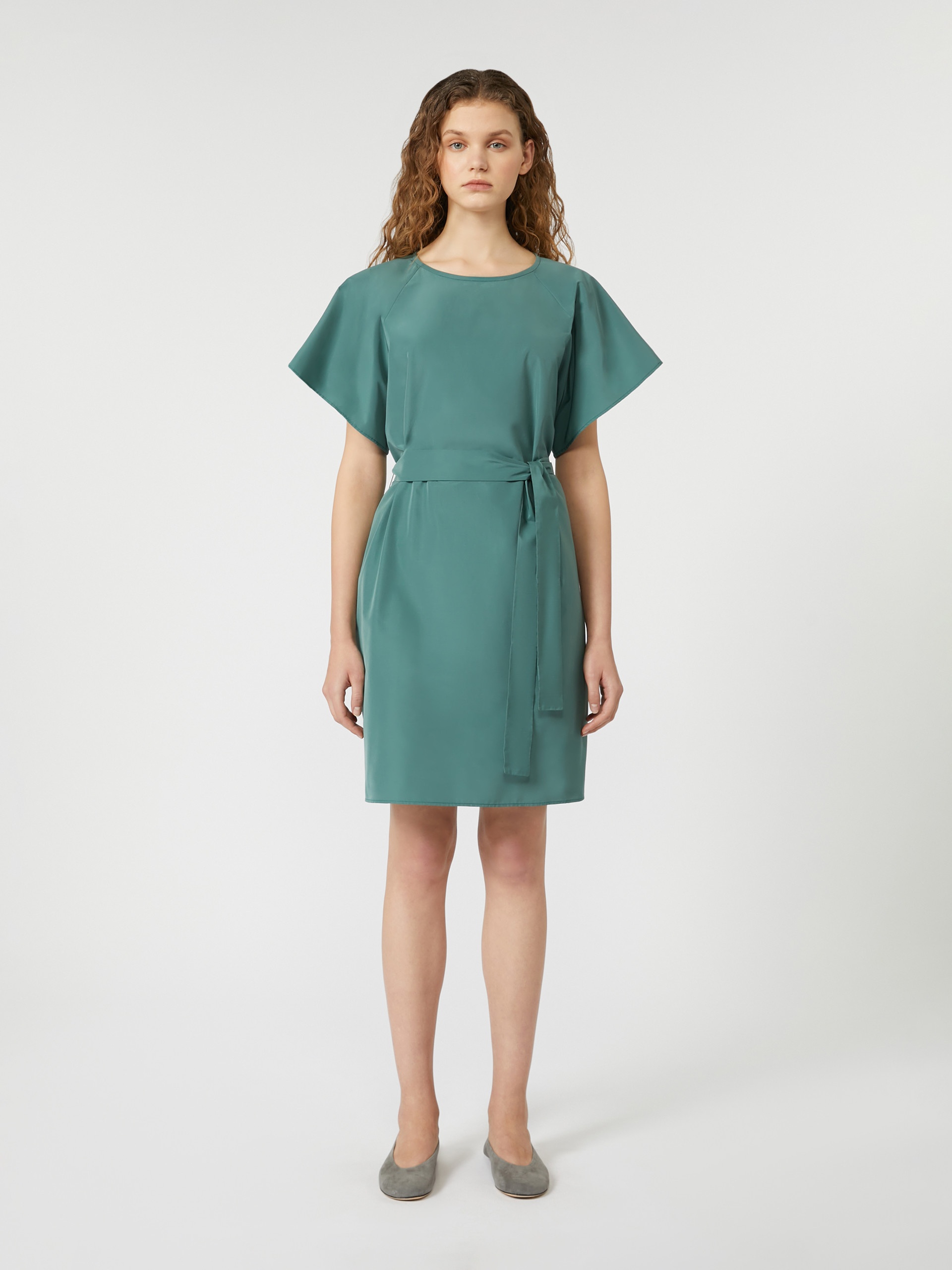 DENIS Short taffeta dress - 3