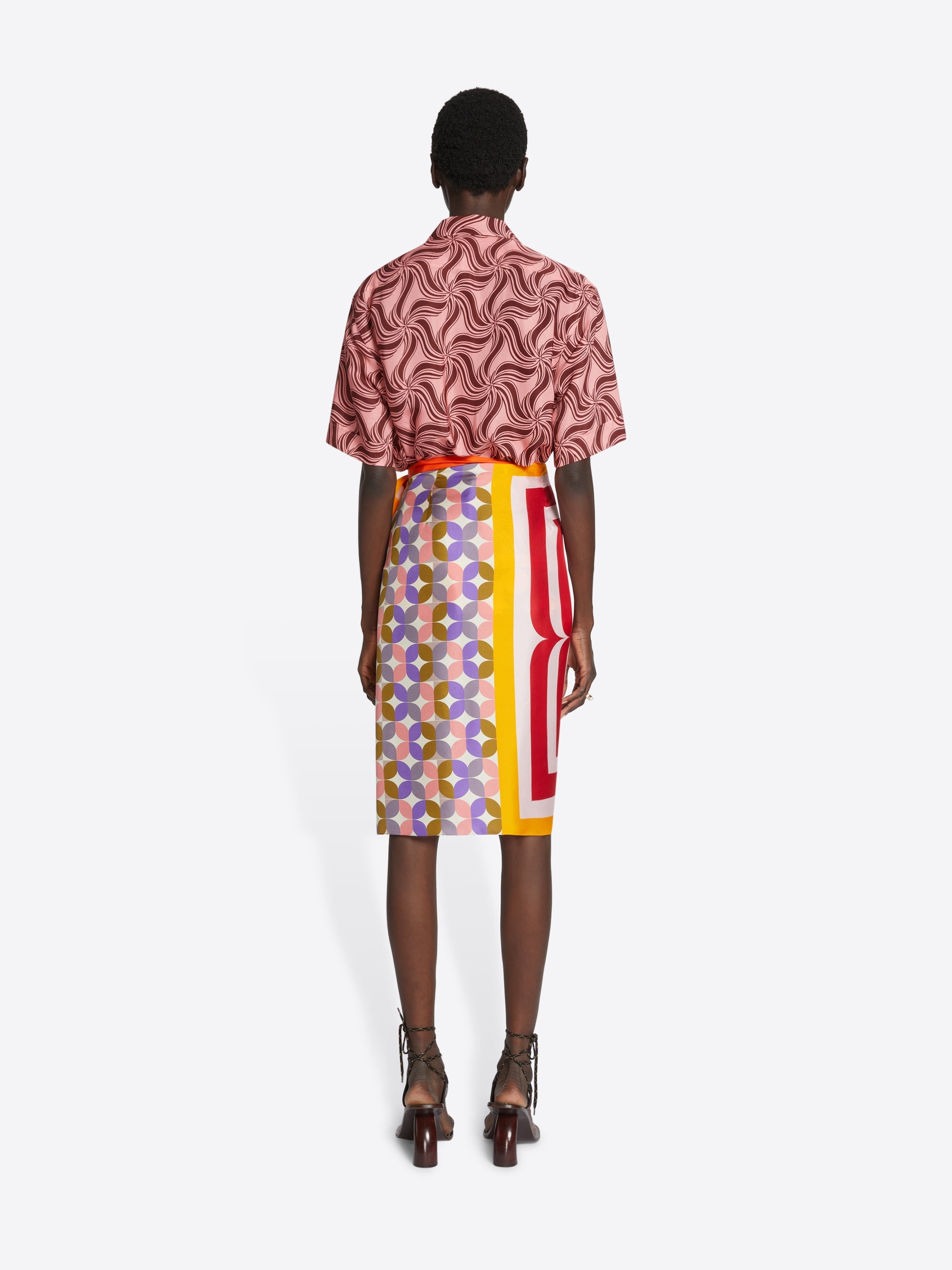 WRAP SCARF-SKIRT - 4