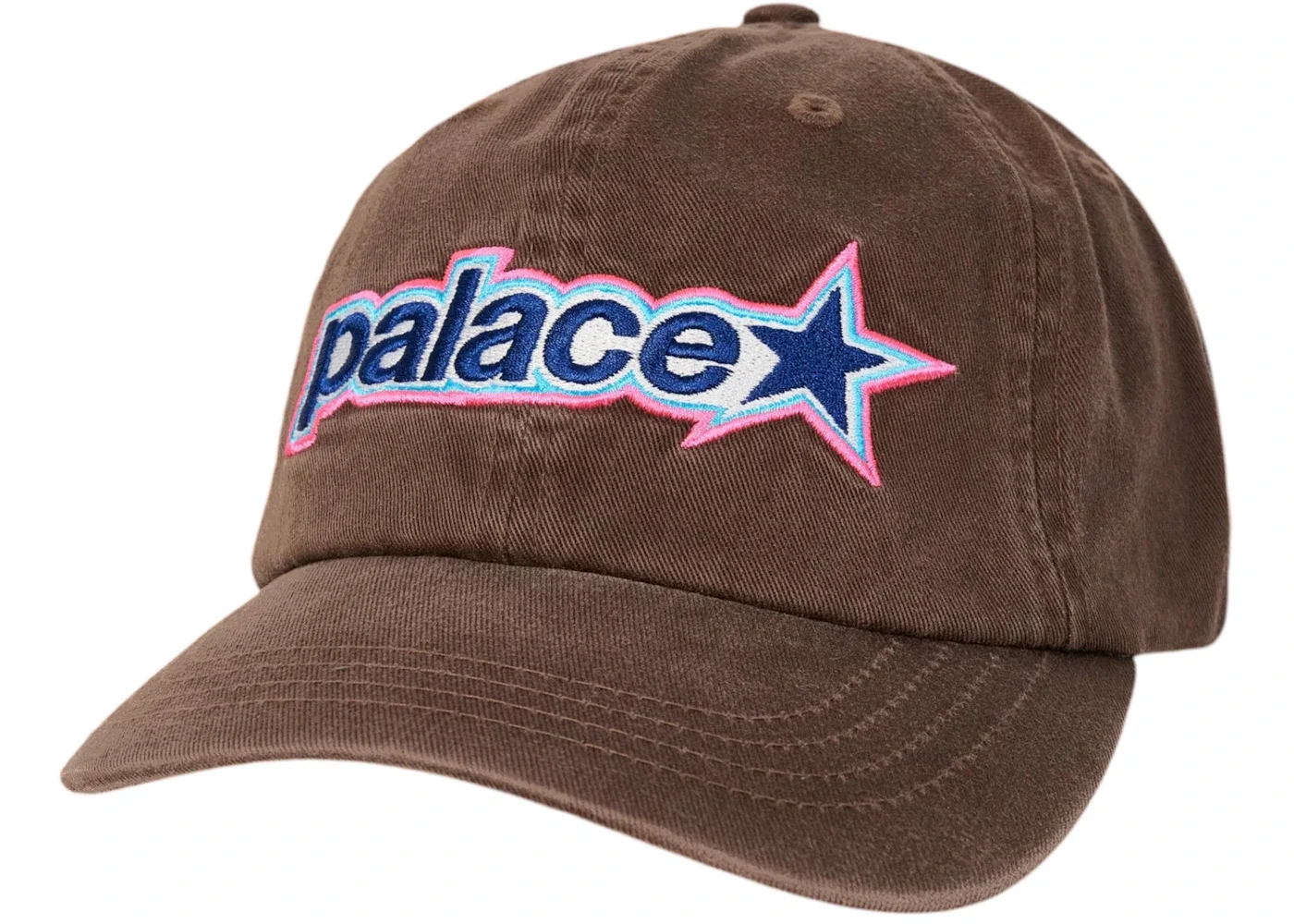 Palace P Star 6-Panel Brown - 1