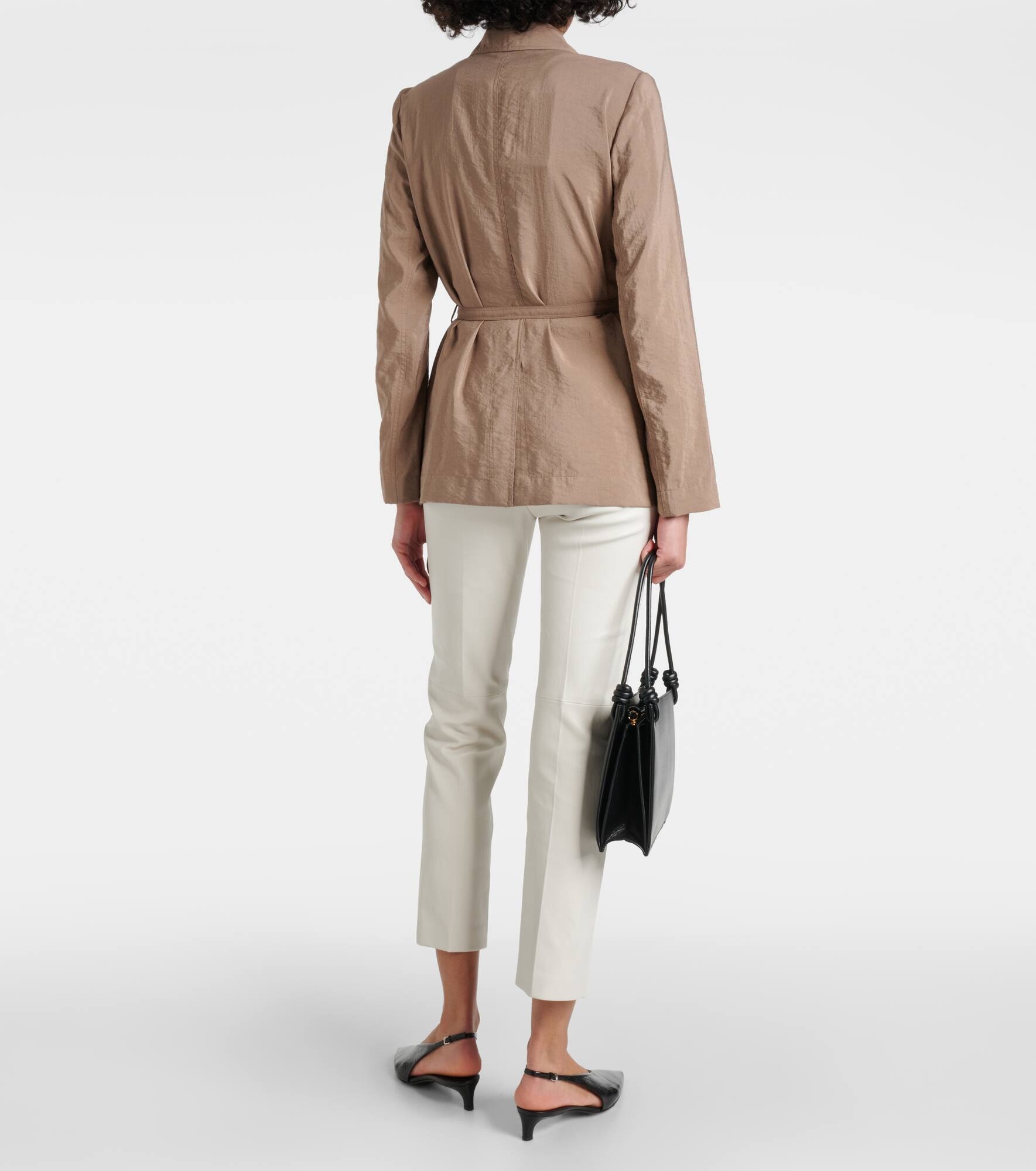 Mayet silk-blend twill blazer - 3