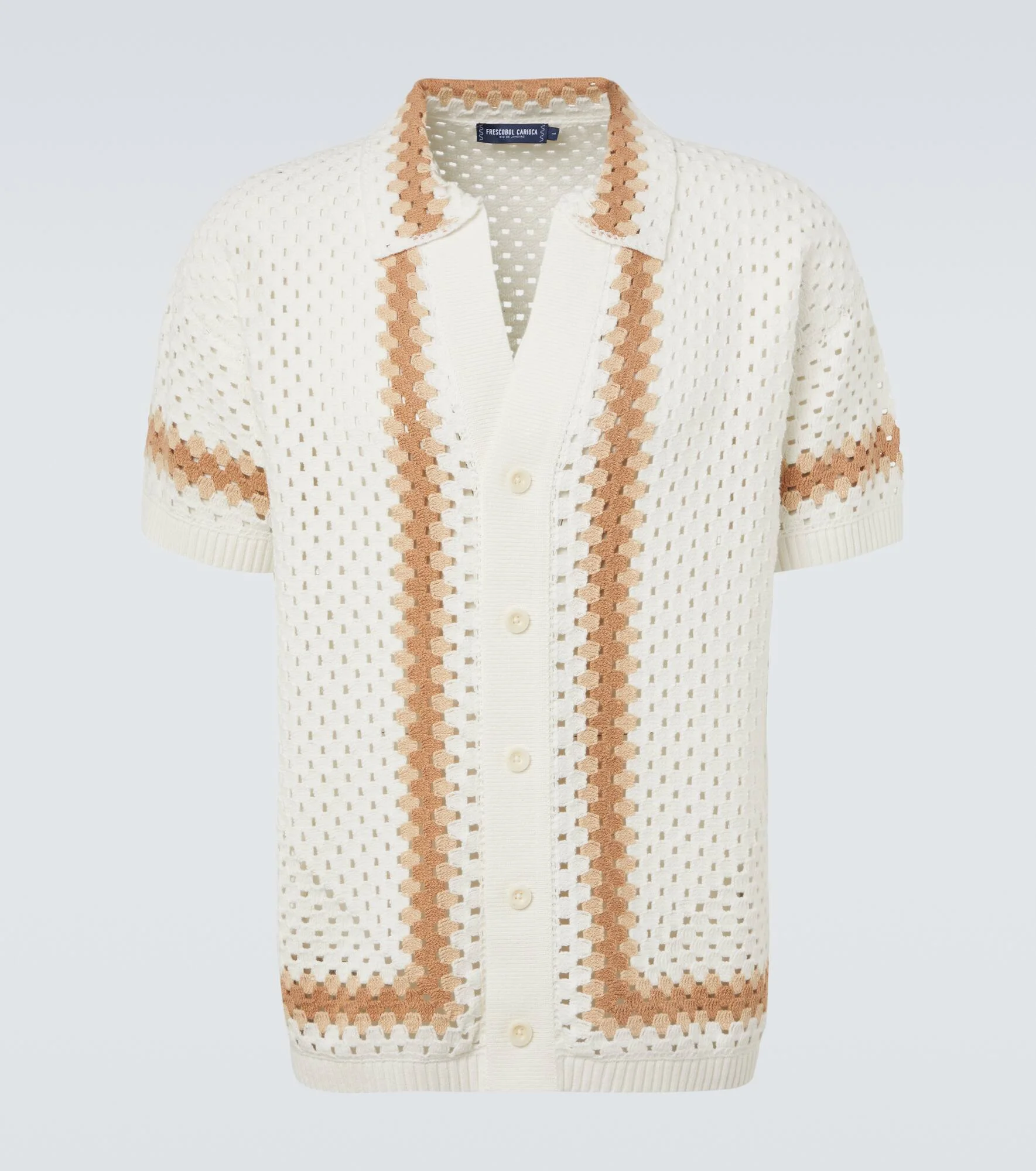 Pinto crochet cotton shirt - 1