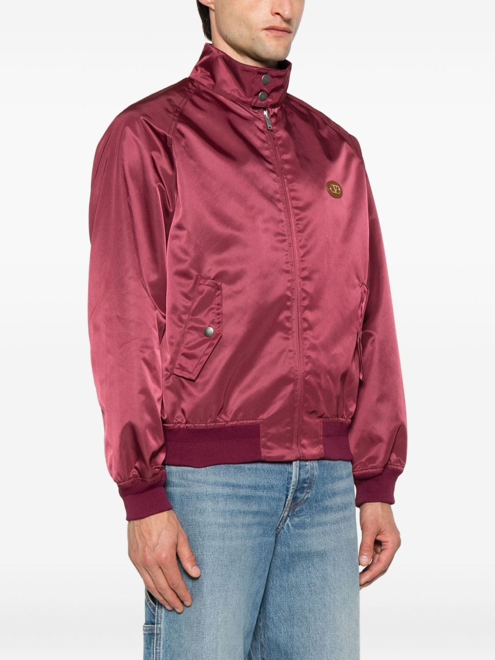 zip-up bomber jacket - 3