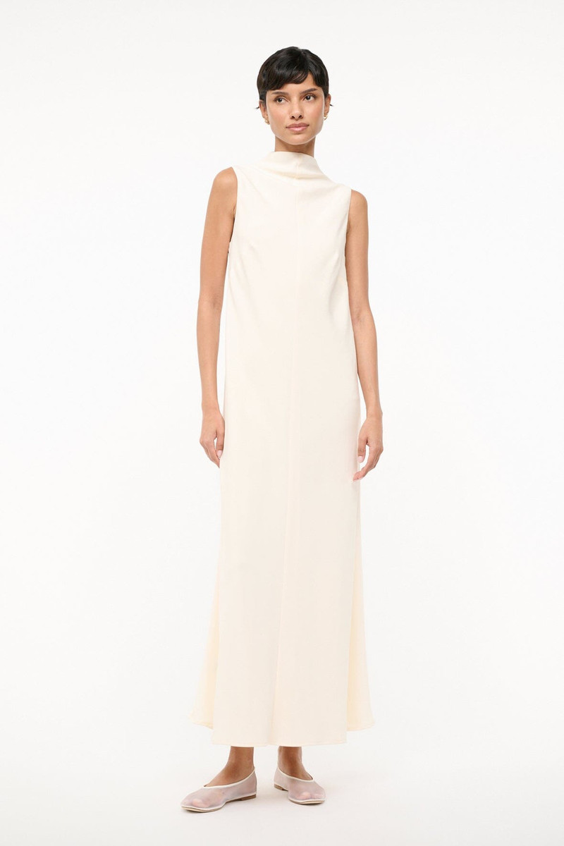 STAUD STAUD ARAYA DRESS IVORY outlook