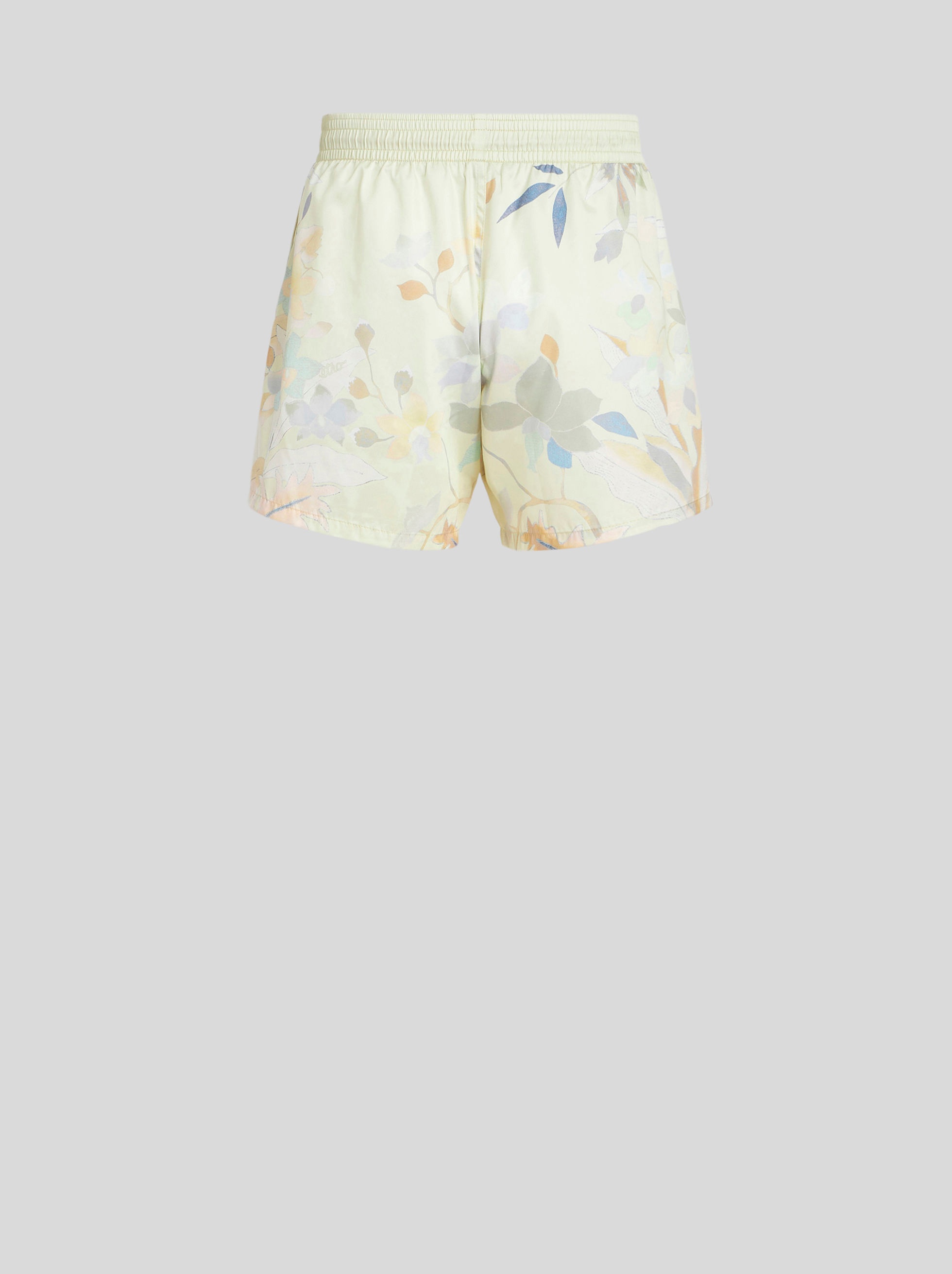 COSTUME WITH LEAFY FLORAL PRINT - 5