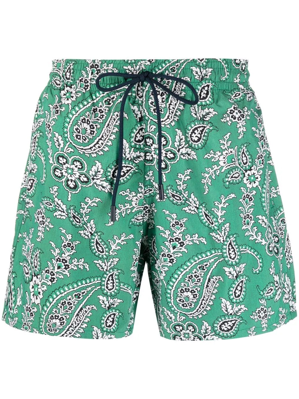 paisley-print swim shorts - 1