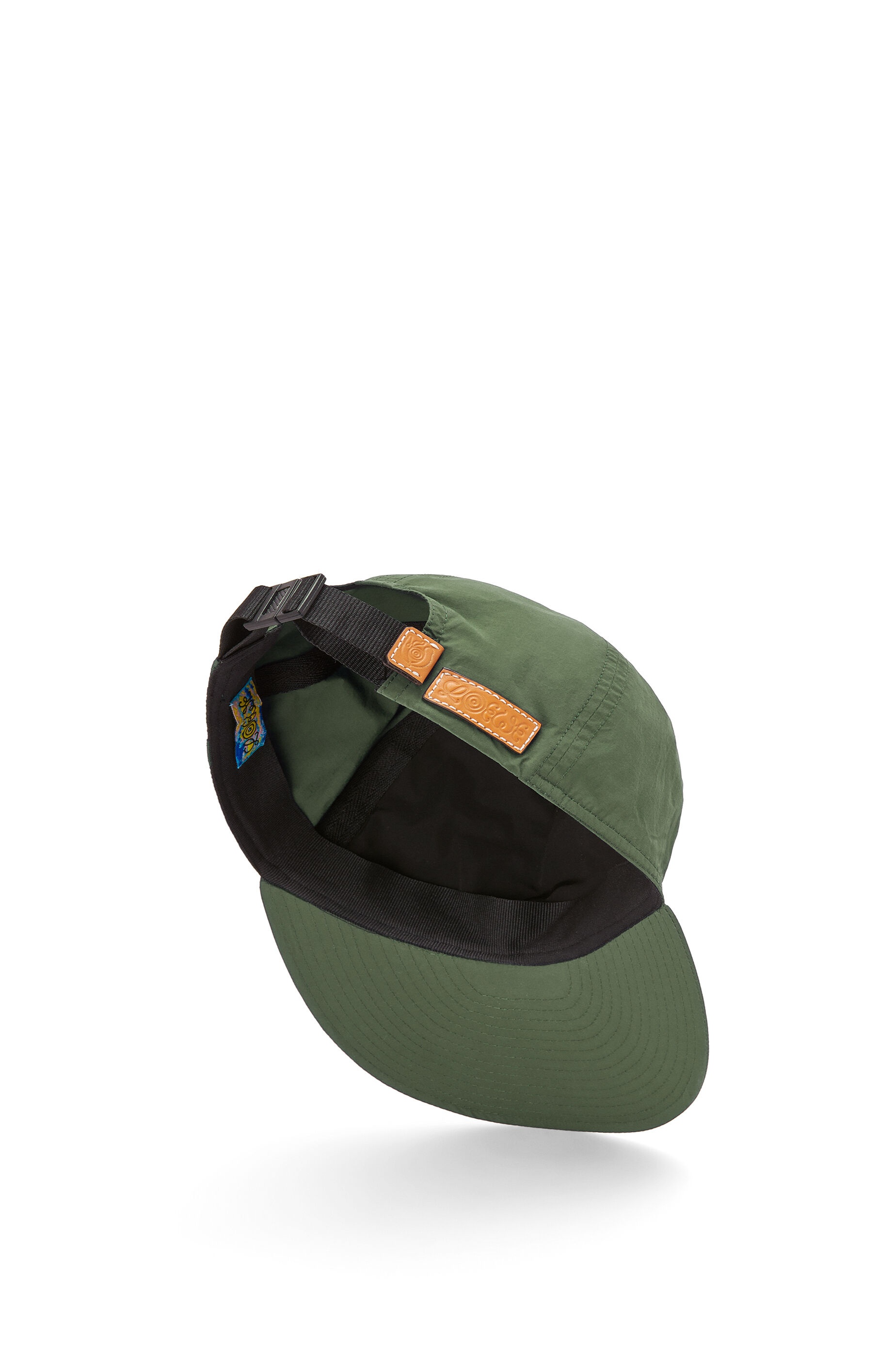 Long visor cap in recycled nylon - 4