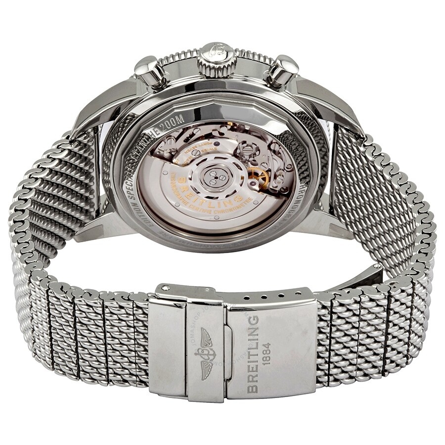 Breitling Superocean Heritage II Chronograph Automatic Chronometer Black Dial Men's Watch AB0162121B - 3