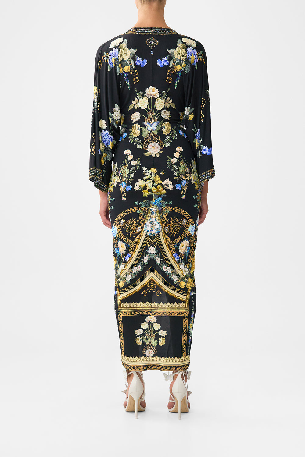 LONG SPLIT FRONT TWIST DRESS - 3