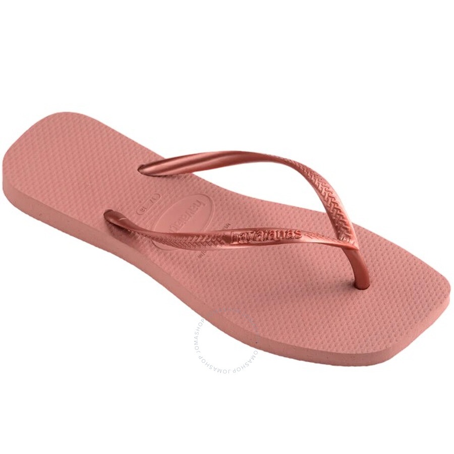 Havaianas - Havaianas Slim Square-Shape Rubber Flip Flops - 2