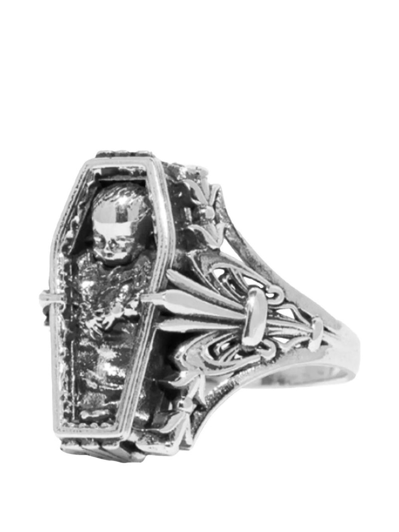 Enfants Riches Déprimés coffin ring outlook