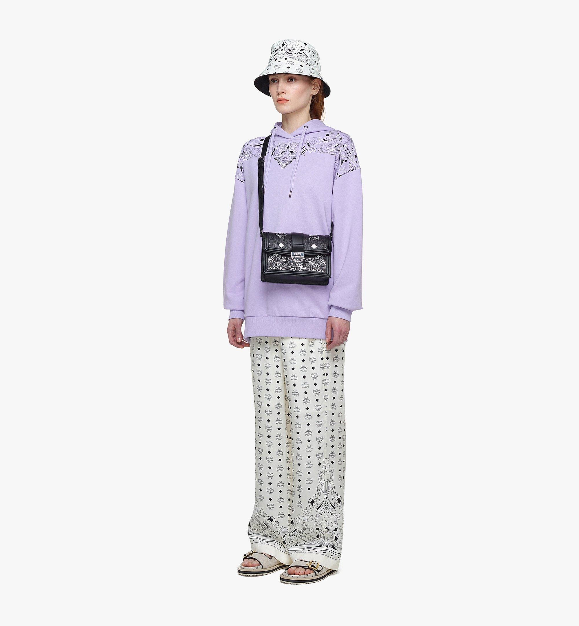Tracy Shoulder Bag in Studded Bandana Visetos - 6