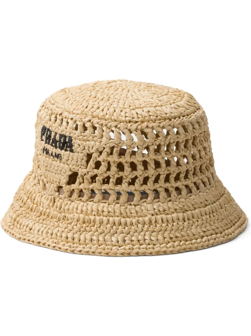 woven straw hat - 1