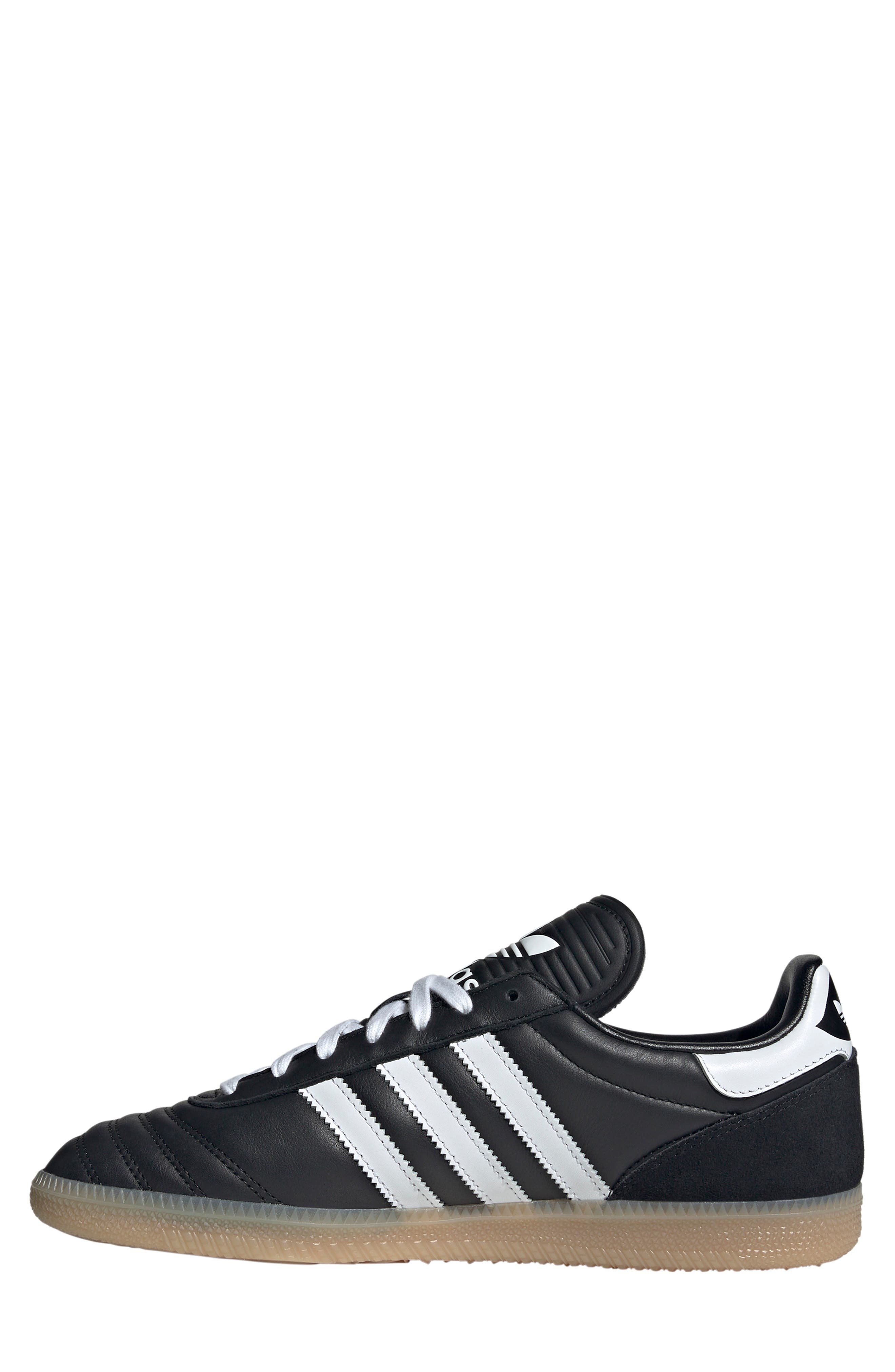 adidas Gender Inclusive Samba 62 Sneaker in Black/White/Gum at Nordstrom - 6