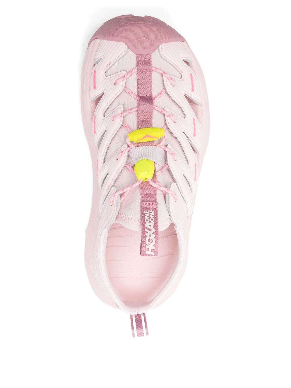 Hopara lace-up textured sandals - 4