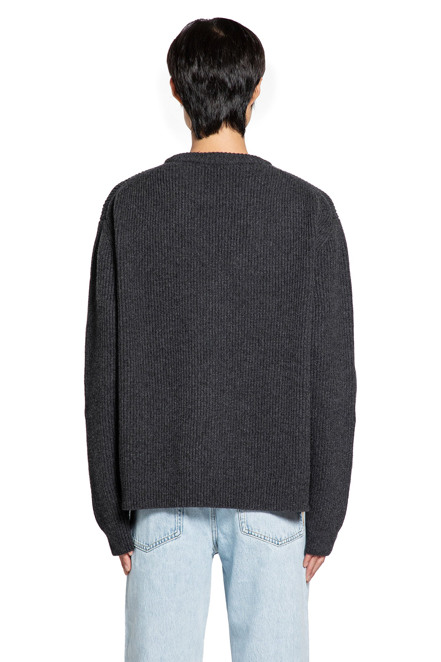 Wool Cashmere Logo Sweater - 3