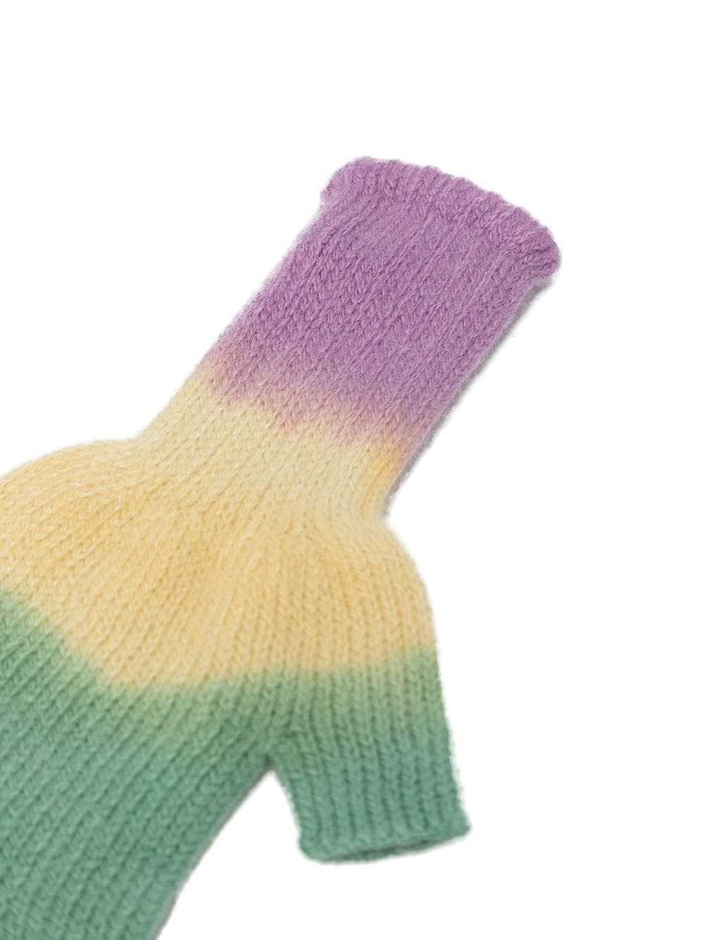 Hot Fingerless tie-dye gloves - 2