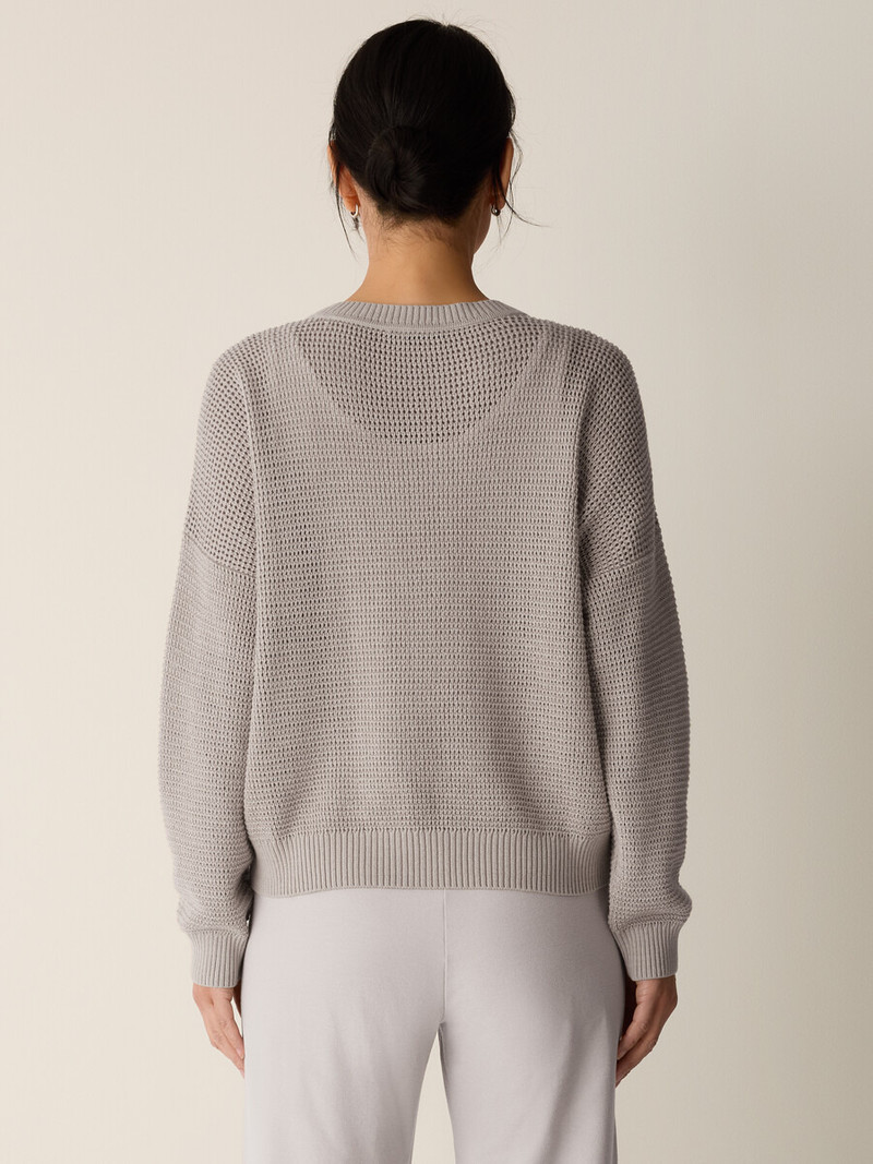 Peruvian Cotton Blend Crew Neck Top 4