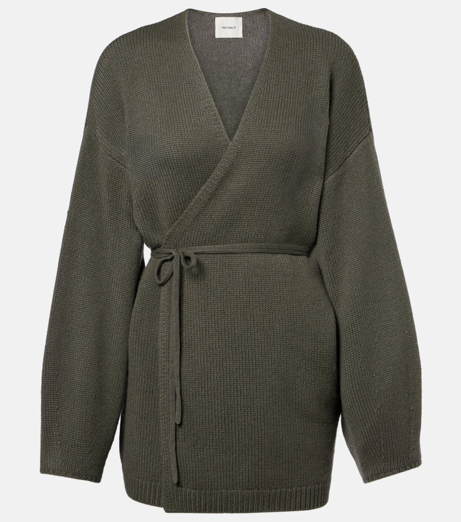 Laurina cashmere wrap cardigan - 1