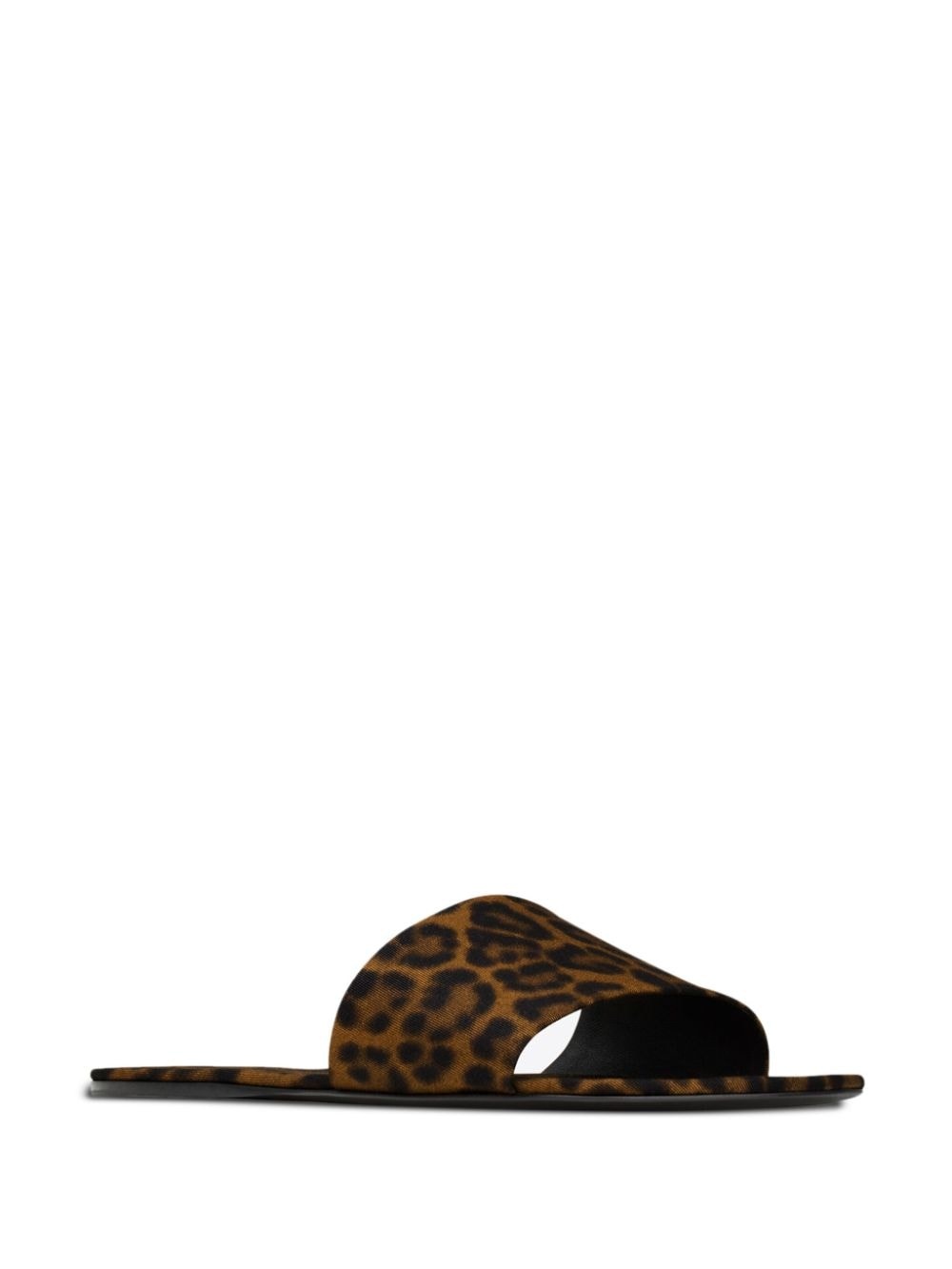 Carlyle leopard-print flat sandals - 2