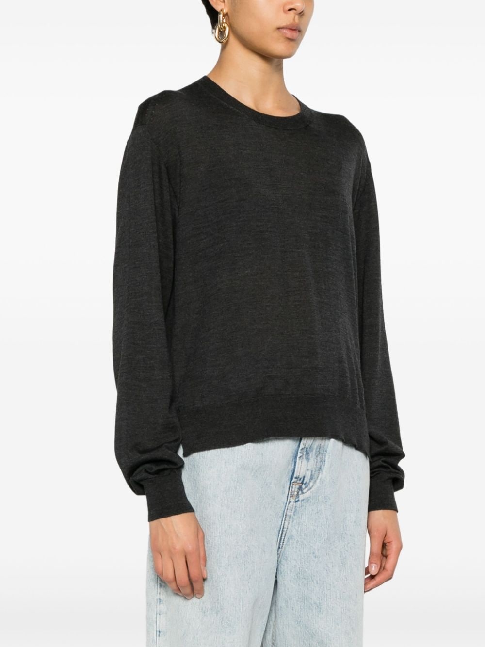 fine-knit jumper - 3