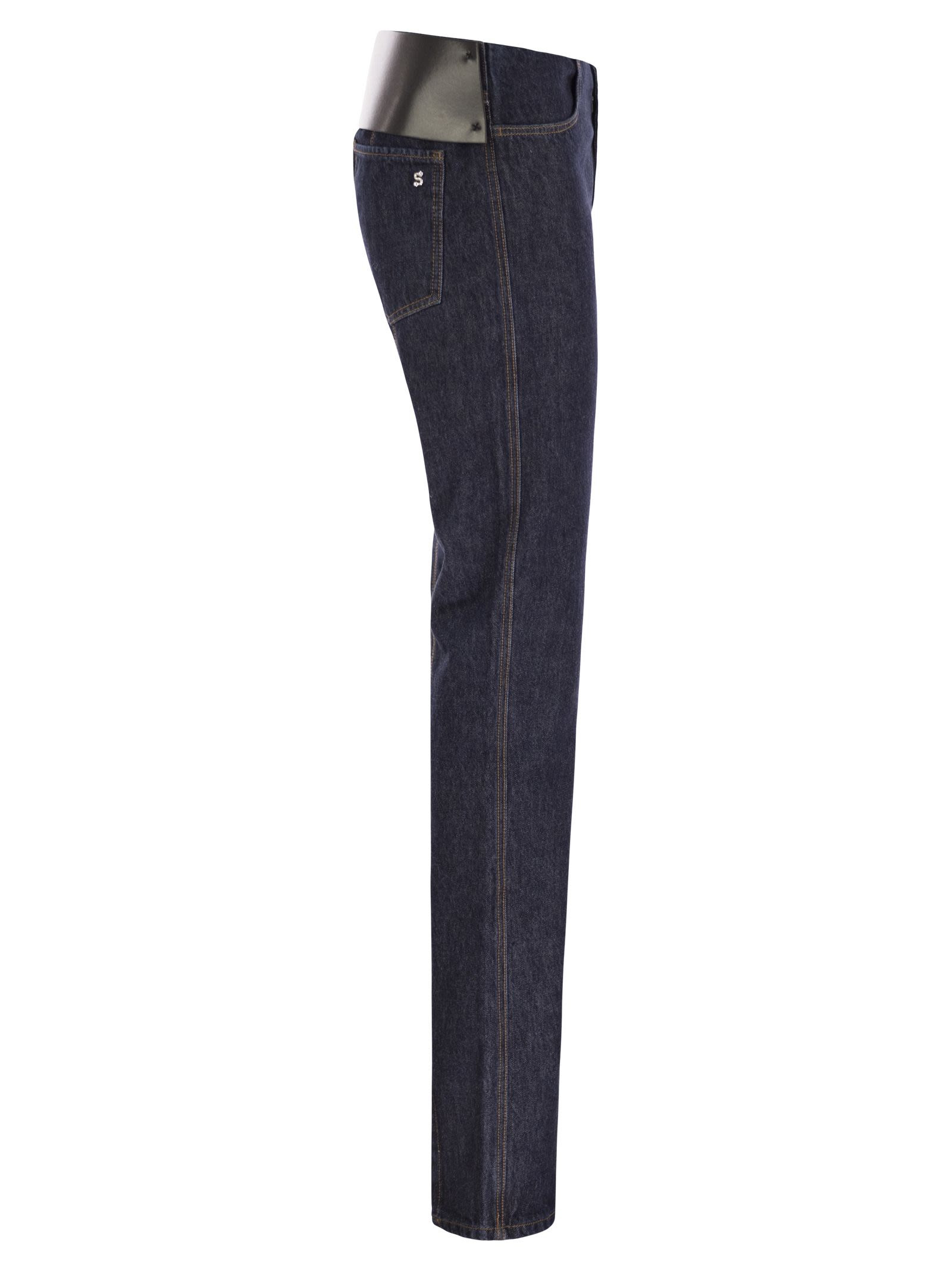 Sportmax Women Aligi1234 - 5-Pocket Dark Denim Pants - 3