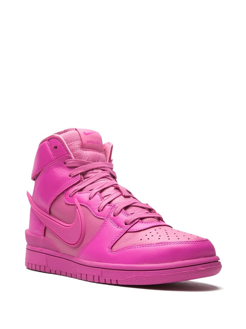 Nike ₢ 킹 AMBUSH 덩크 높은 SP "Lethal Pink"스니커 outlook