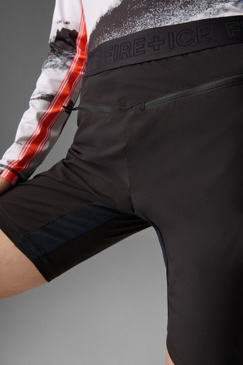 Afra functional shorts in Black - 5