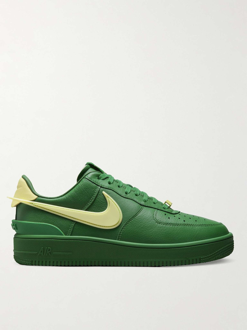 + AMBUSH Air Force 1 Rubber-Trimmed Leather Sneakers - 1