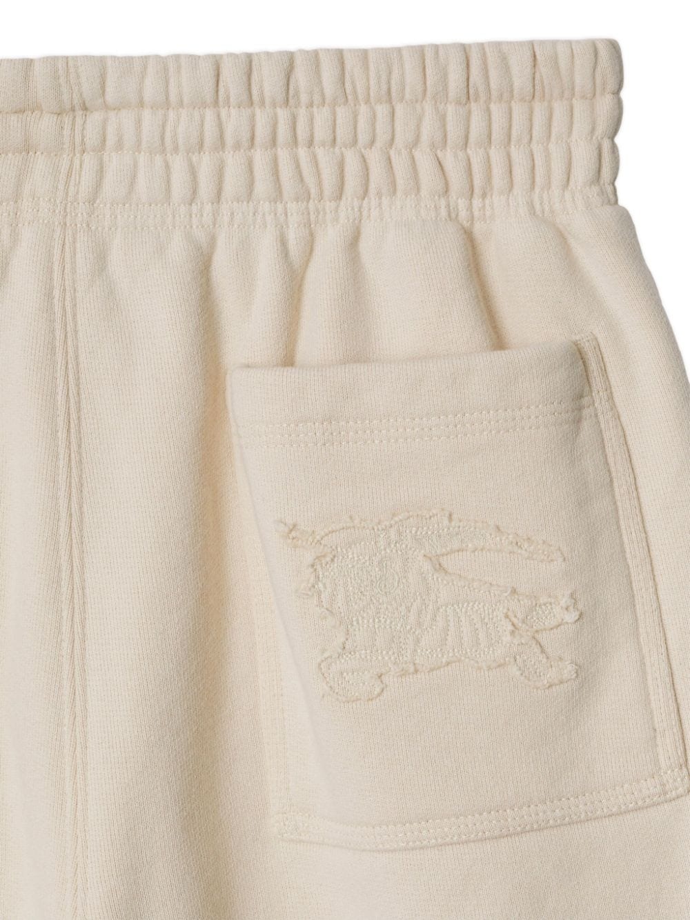 logo-embroidered cotton track pants - 5