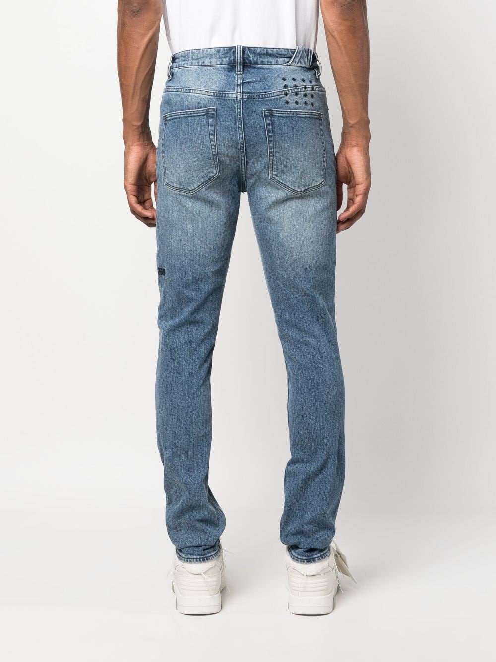 mid-rise slim-fit jeans - 4