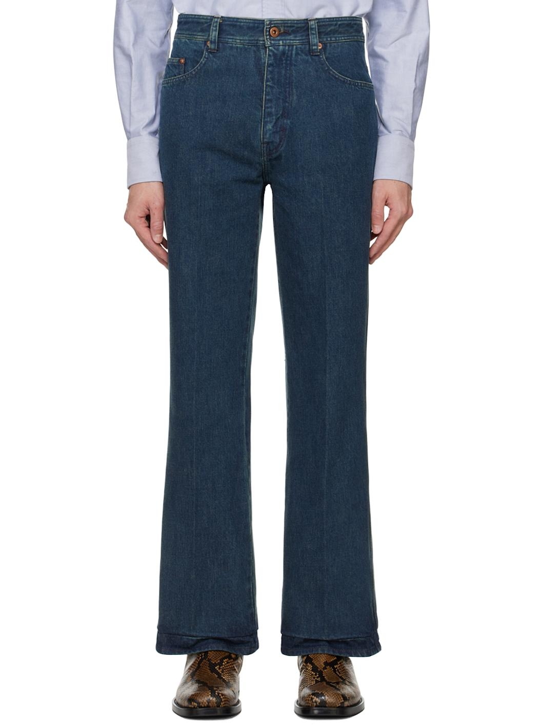 Navy New Classic Jeans - 1