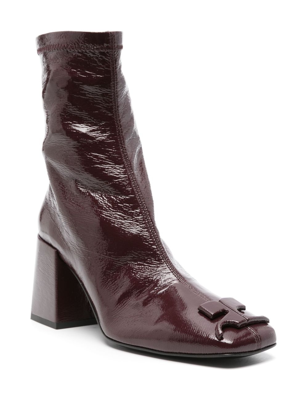 70mm leather boots - 2