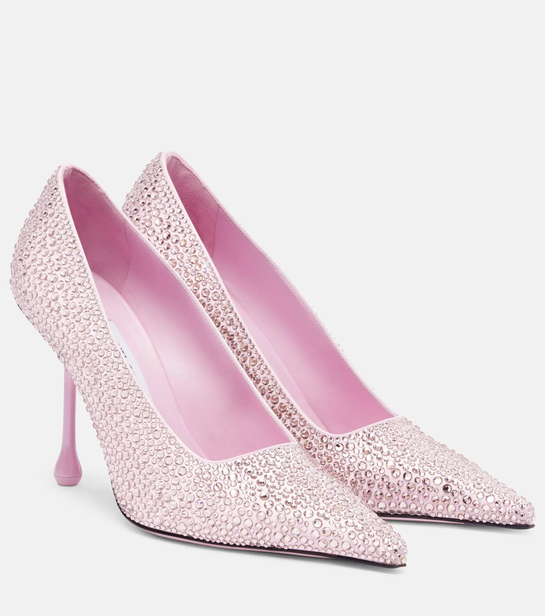 Ixia 95 embellished satin pumps - 1
