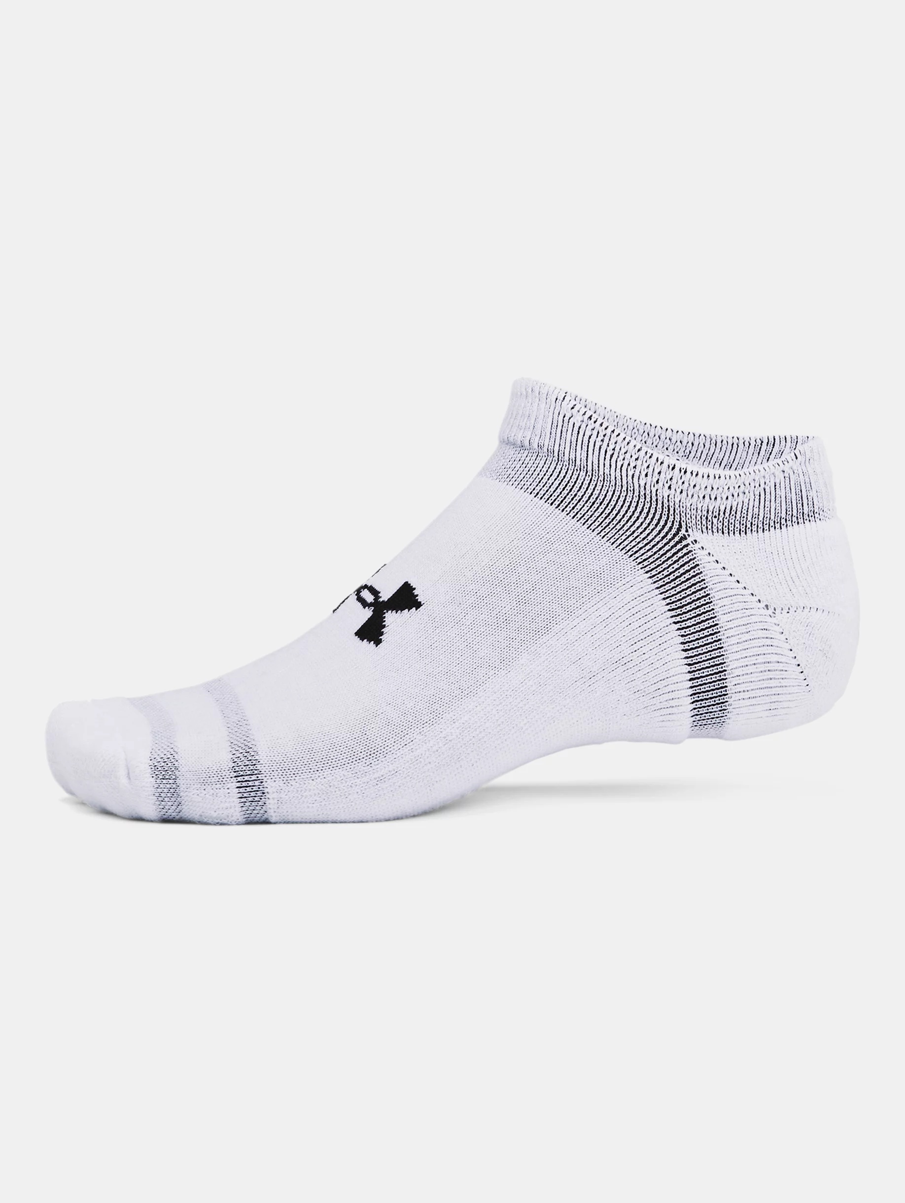 Unisex UA Essential Cushion 6-Pack No Show Socks - 4