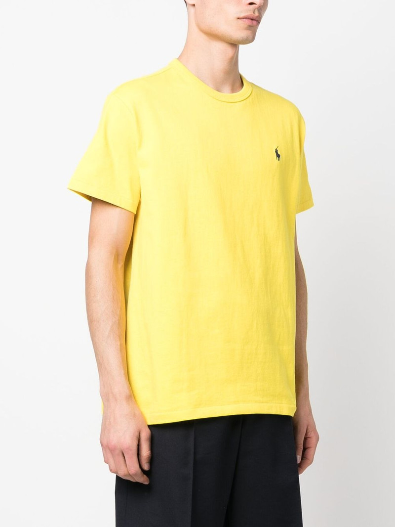 embroidered-logo cotton T-shirt 3