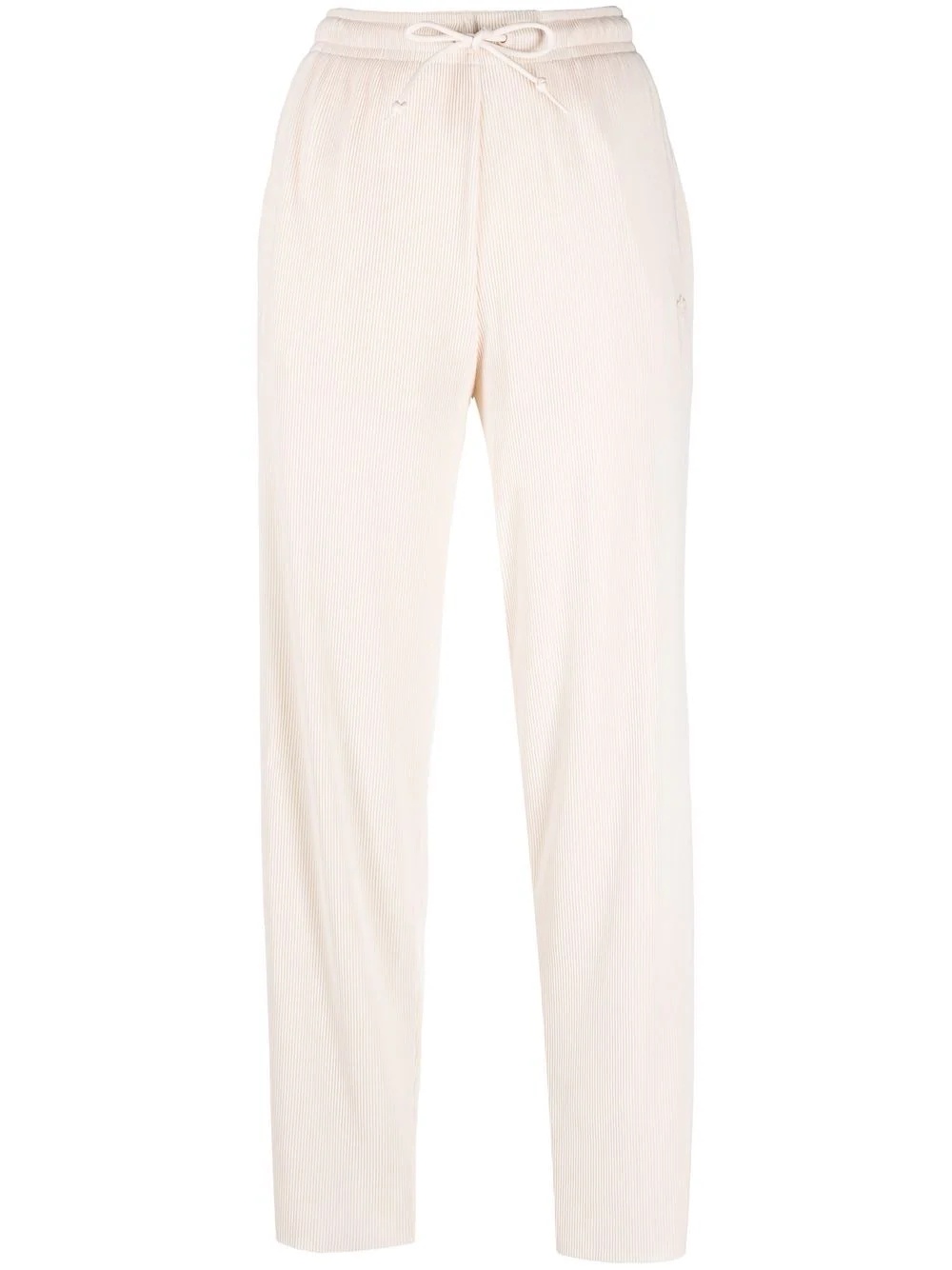 rib-knit tracksuit bottoms - 1