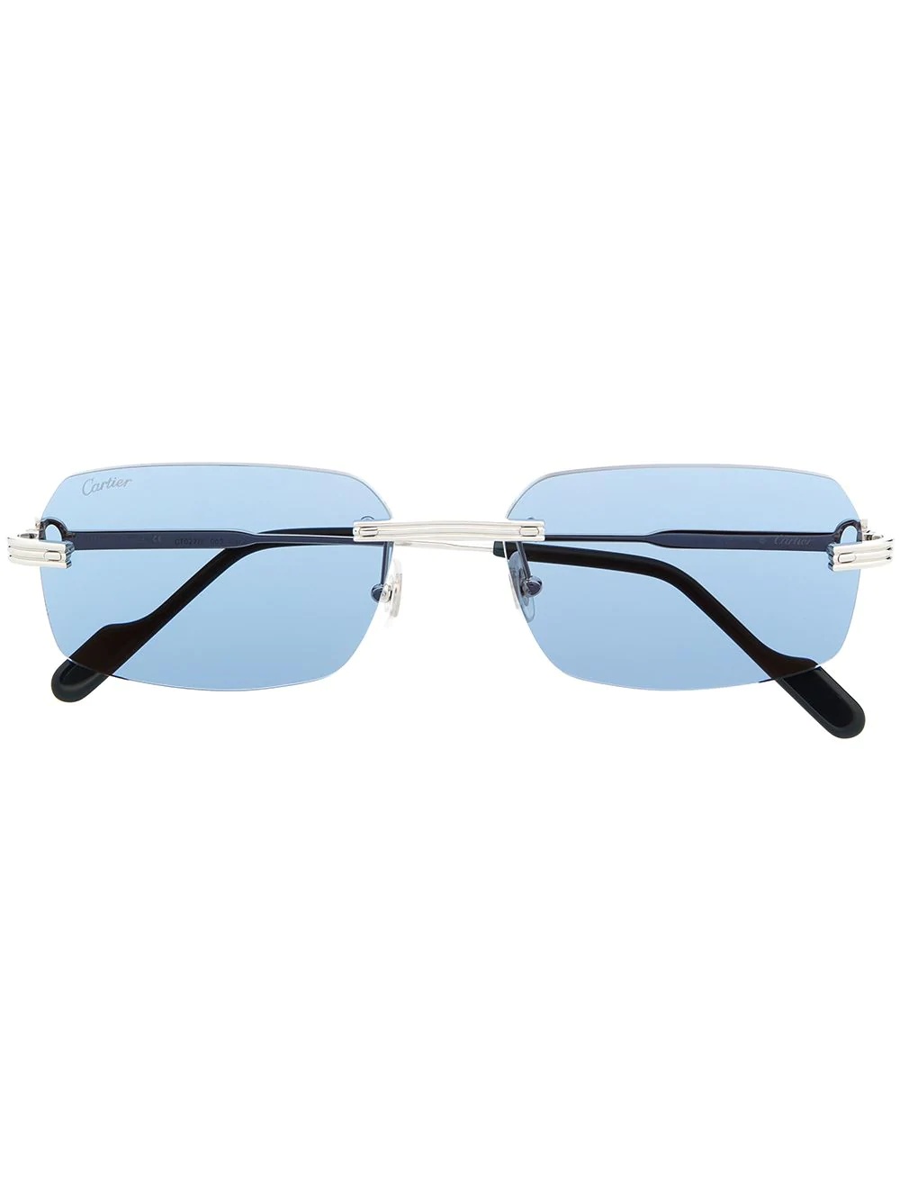 square-frame sunglasses - 1