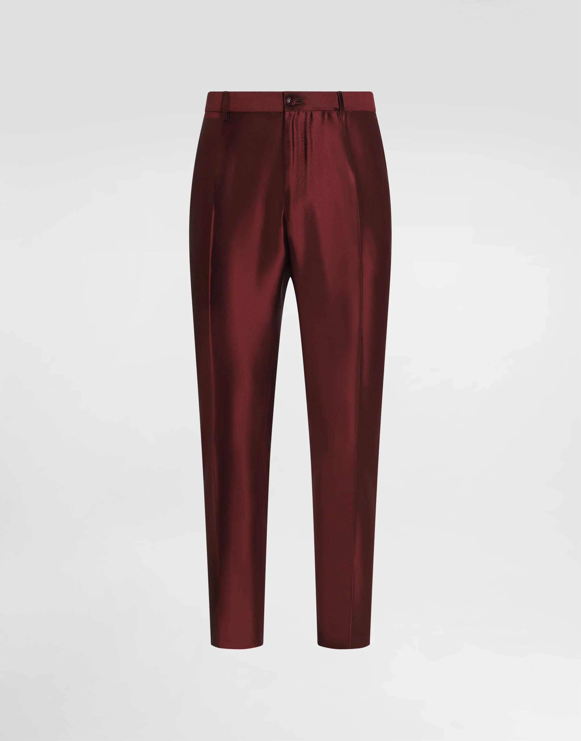 Silk shantung trousers - 1