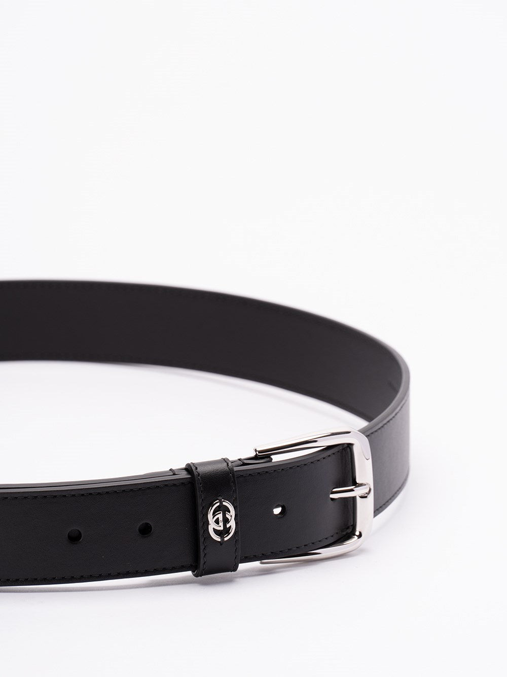 Gucci Men Belt With `Interlocking G` Detail - 2