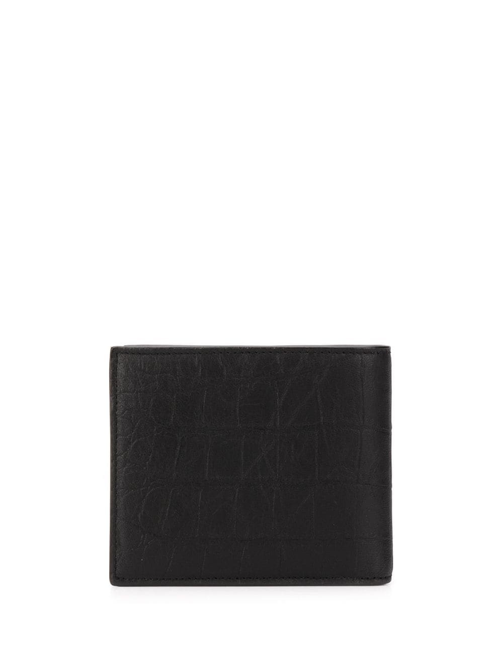 wrinkled-effect bi-fold wallet - 3