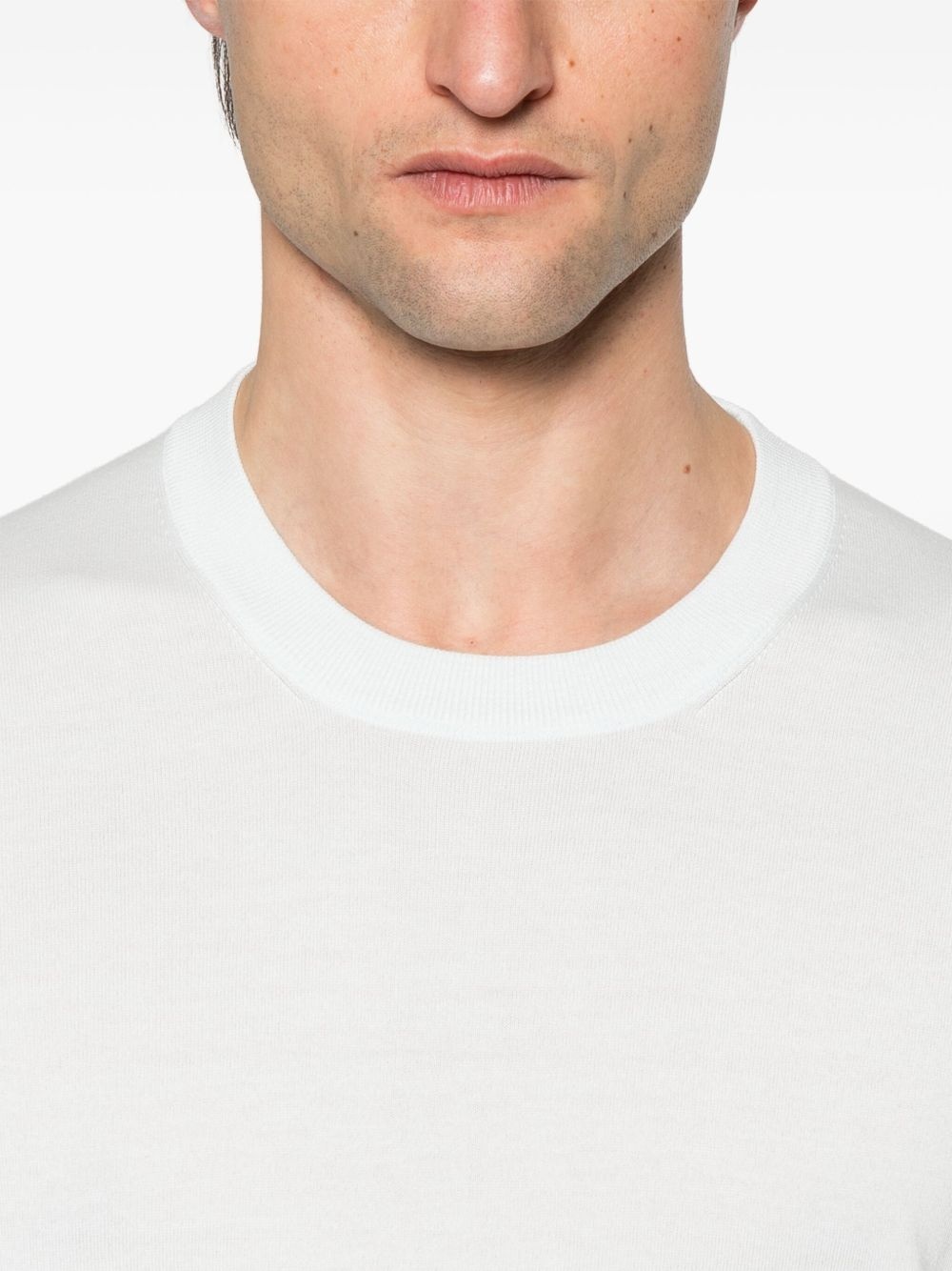 fine-knit T-shirt - 5