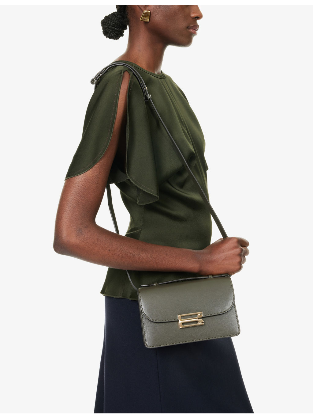 Mini Dorian Leather Shoulder Bag - 2