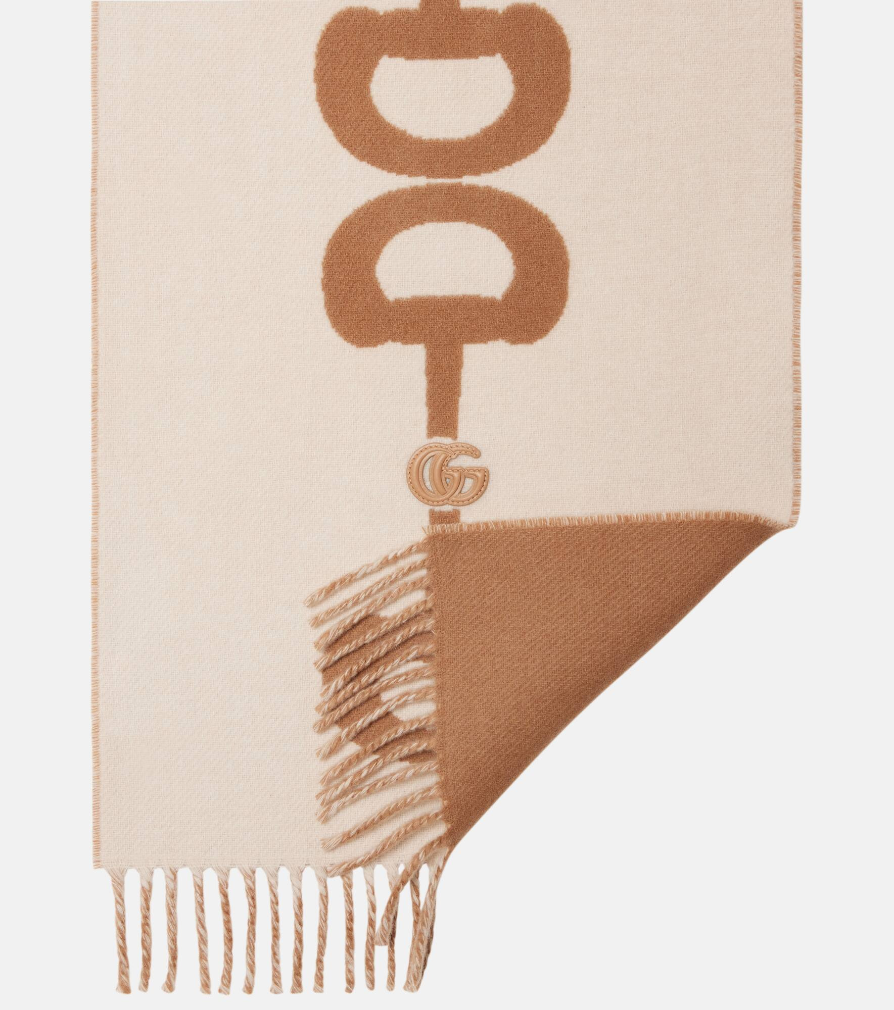Wool and cashmere scarf - 5