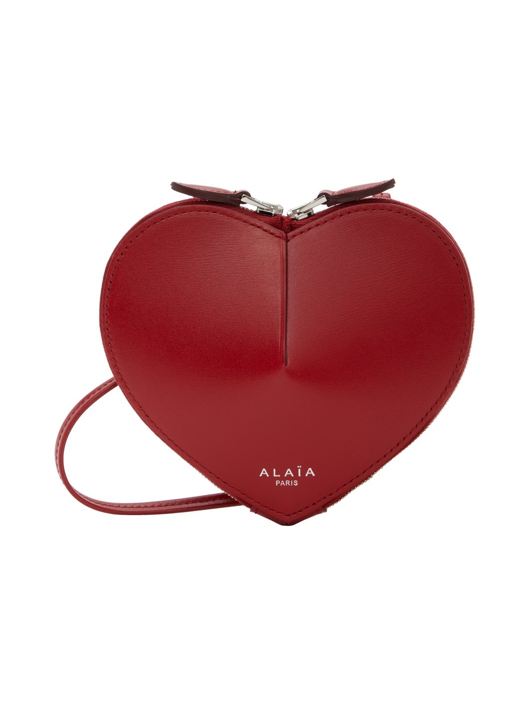 Red Mini 'Le Cœur' Coin Pouch - 1