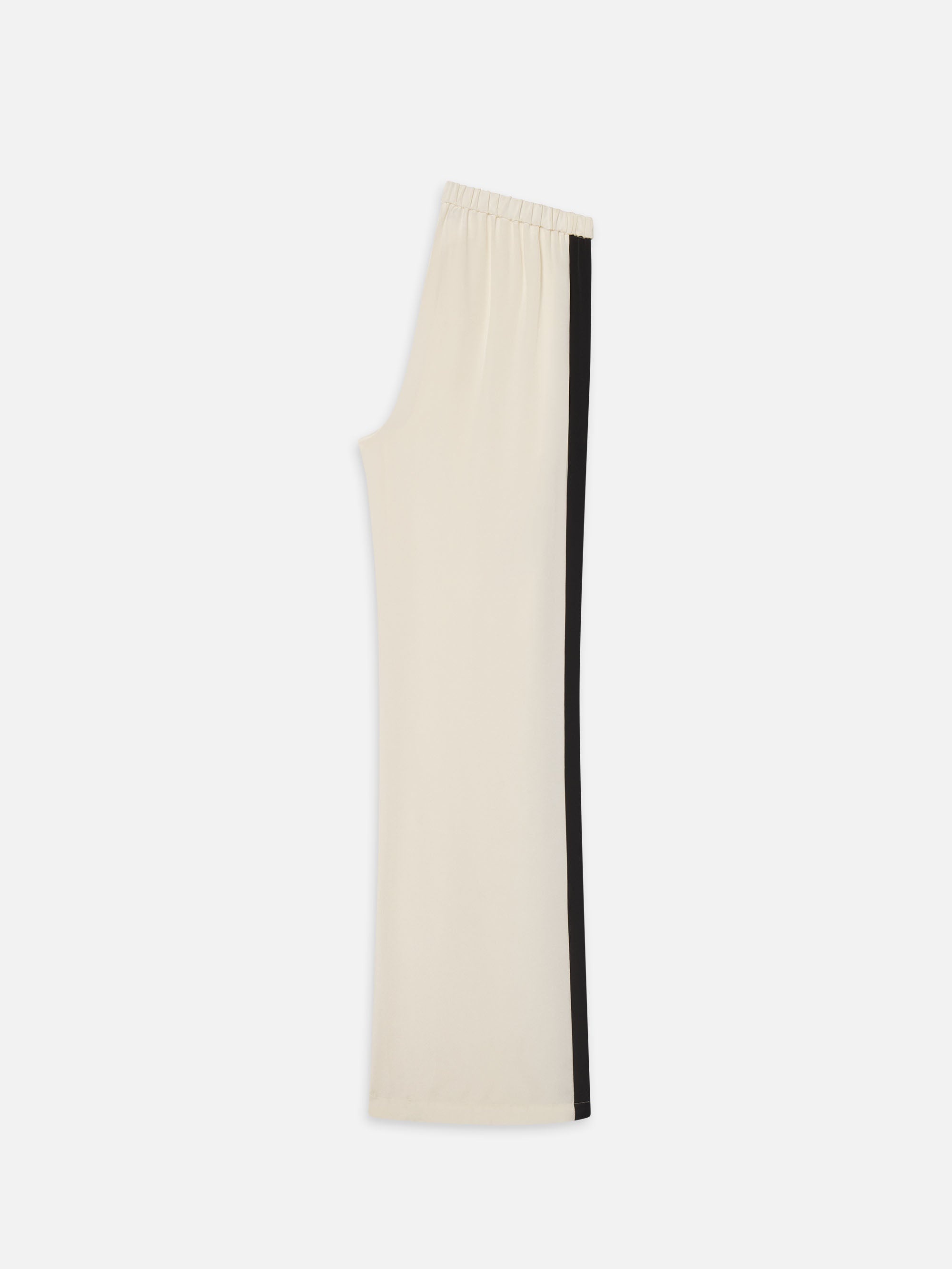The Silk Pajama Pant in Alabaster Multi - 3