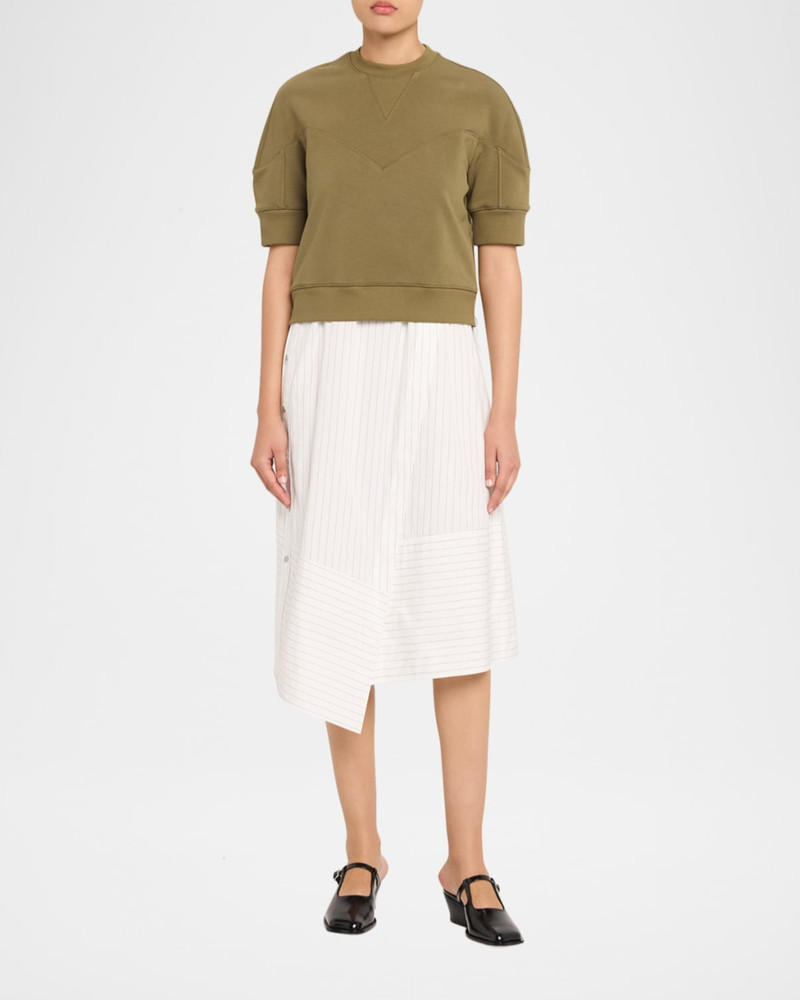 3.1 Phillip Lim French-Terry Combo Dress outlook