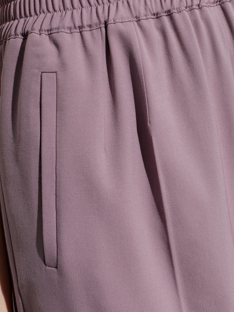 elasticated-waistband trousers 5